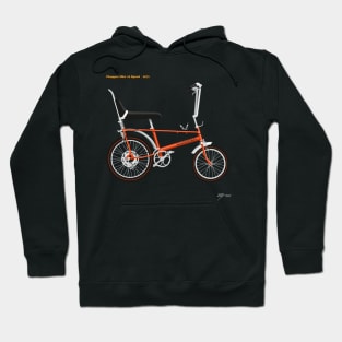 Classic Raleigh Chopper Mk1 10 Speed in Brilliant Orange Hoodie